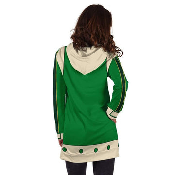Anime My Hero Academia Asui Tsuyu Cosplay Sudadera Larga Navidad Fiesta 3D Impreso Casual